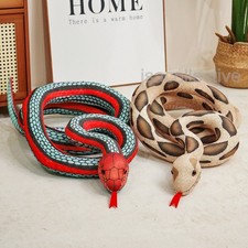 1.6M Snake Plush Soft Toys Doll Teddy Plushies Cuddly Wild Animals Stuffed Gifts