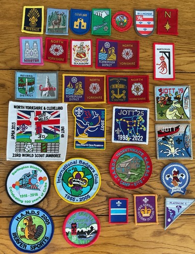 Scout badges job lot - scout,