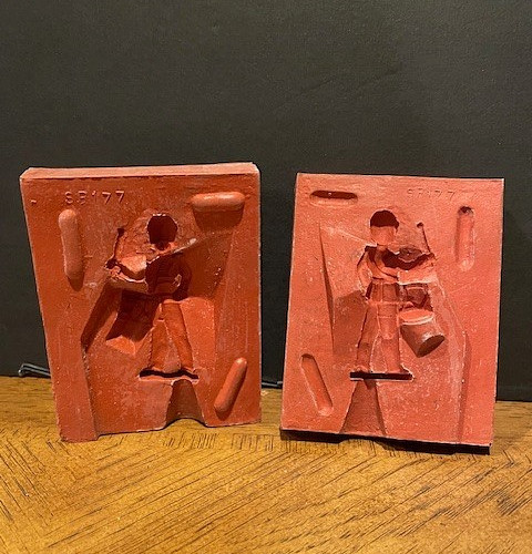 Vintage rubber casting mold - vintage,