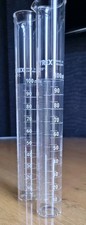 Pyrex Graduated Round foot Measuring Cylinders 100ml Laboratory Glassware