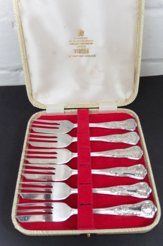 Viners silver plated kings - 6,