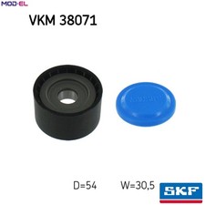 DEFLECTIONGUIDE PULLEY VRIBBED