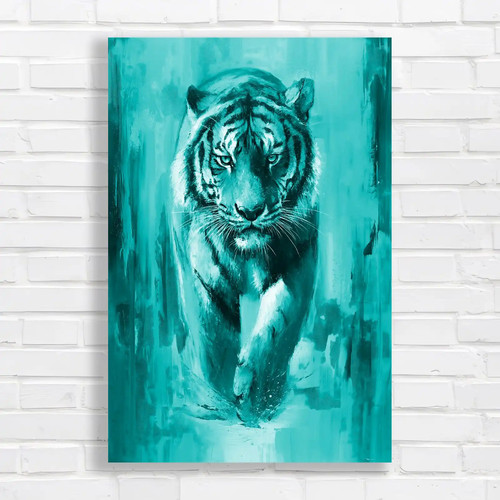 Majestic tiger canvas print - tiger,