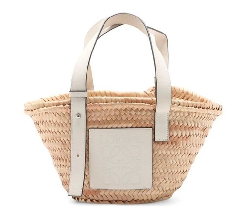 Authentic loewe raffia basket - authentic,
