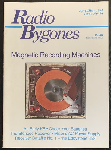 Vintage radio bygones - radio, issue