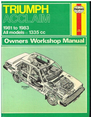 Triumph acclaim saloon - triumph,