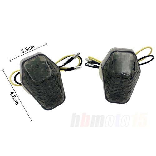 Smoke turn signals plastic - smoke,