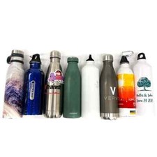 8 Pcs Assorted Water Bottles