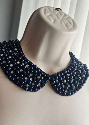 Women detachable vintage navy - detachable, navy/
