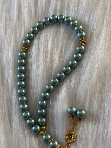 Islamic glass pearl prayer - ,