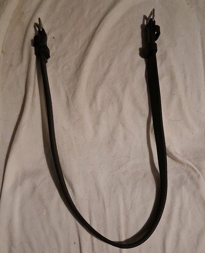 Kiefer black leather horse - black,