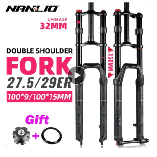 Double shoulder air suspension - double,