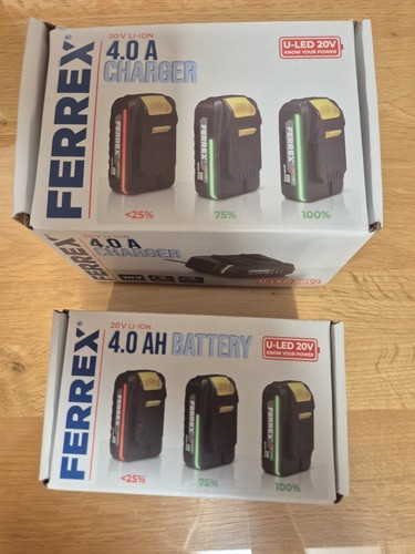 New ferrex 20v 4ah battery - new,