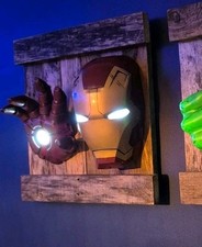 Custom Painted Marvel Iron Man