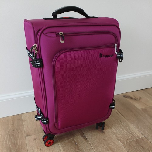 Small luggage suitcase pink - luggage,