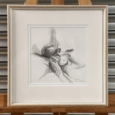 Original Nude Study By The Cornish Artist Christopher Insoll Dated 2004 