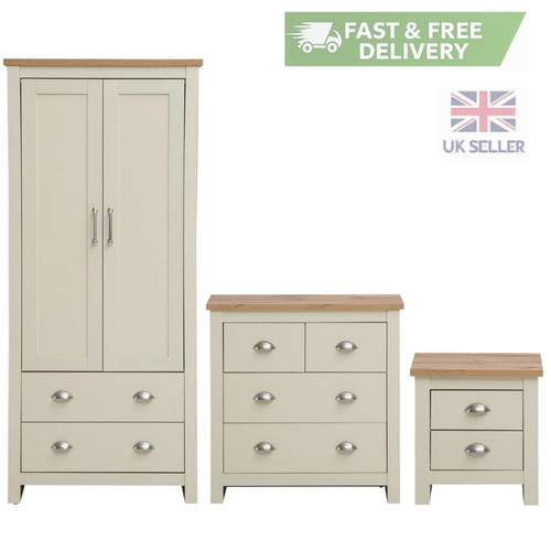 Cream bedroom furniture modern - bedroom,