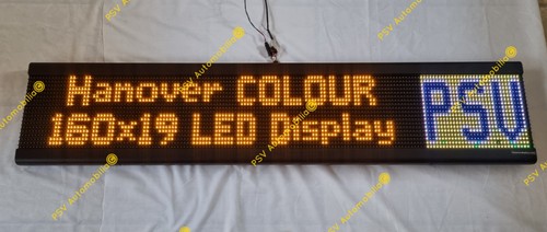 Hanover 160x19 colour - hanover, led