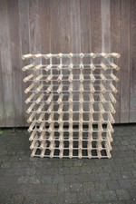 80 Bottle Wooden & Metal Wine