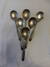 6 Vintage 1939 spoons. Issued