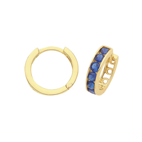 Hinged earrings 9ct - hinged,
