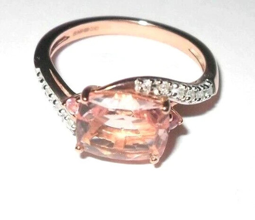 8ct morganite pink - morganite,, sapphire