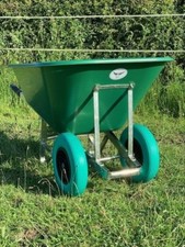 OX TWIN WHEELBARROW 200L