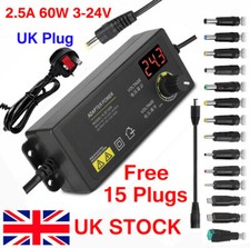 DC 3V~24V 60W 2.5A Universal
