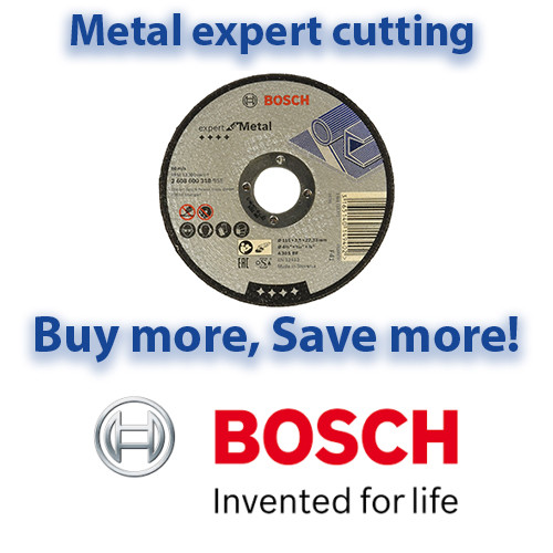 Bosch 125mm expert metal - 125mm,