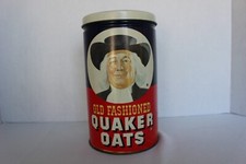 Vintage Quaker Oats Tin 1982 Limited Edition 7 3/8 x  4 1/4"