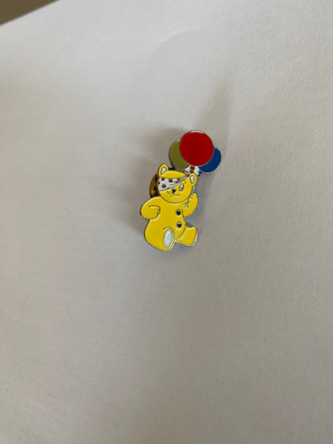 Vintage pudsey bear pin - vintage,