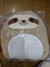 Squishmallow Brown Sloth Soft Toy