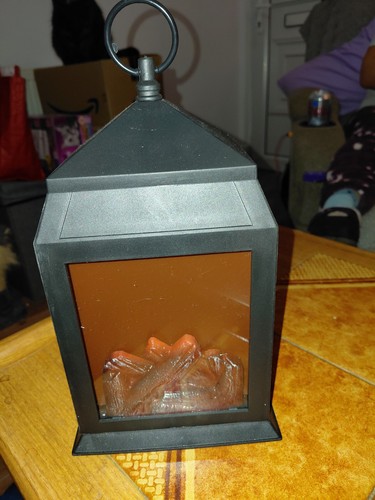 Ornamental lantern led flame - lantern,