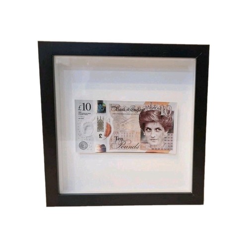 Banksy faced tenner new - banksy,