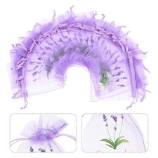 50 Pcs Small Lavender Sachet Bags Drawstring Mesh Pouches For Fragrance Storage