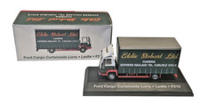 1:76 Scale Model Truck Eddie Stobart Ford Cargo Curtainside Lorry Leslie F210