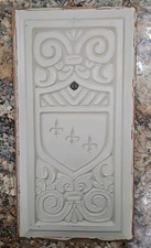 Fleur-de-lis Vintage Carved