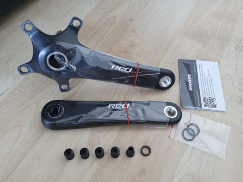 New sram red - red, 175mm