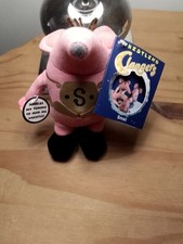 Clangers Vintage 1999 Small Major Plush Toy Whistling Golden Bear Retro NO SOUND