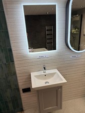 Roseberry Grey Wall Mounted