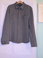 Zara Mens Grey Shirt, Poppers