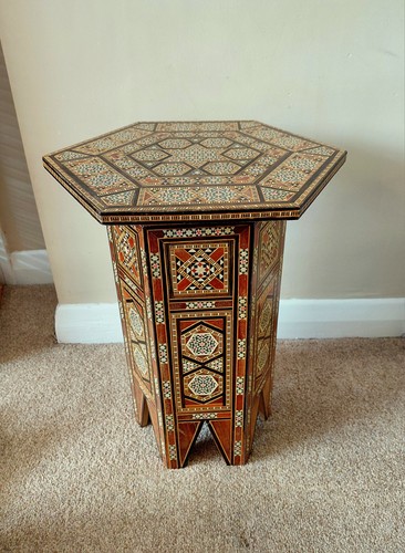 Moorish syrian marquetry - moorish,