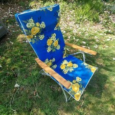 Vintage Sun Lounger Recliner