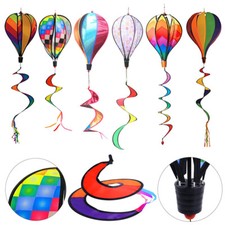 Rainbow Windsock Hot Air