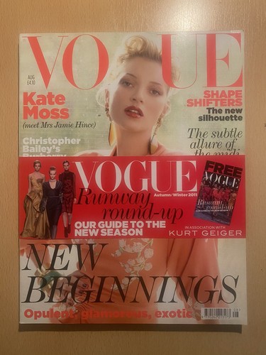 British vogue kate - british, moss,jamie