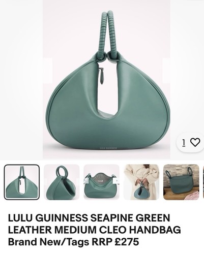 Lulu guinness seapine green - lulu,
