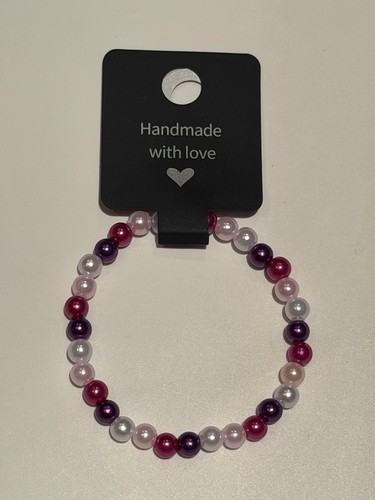 Pink and white pearl - and,