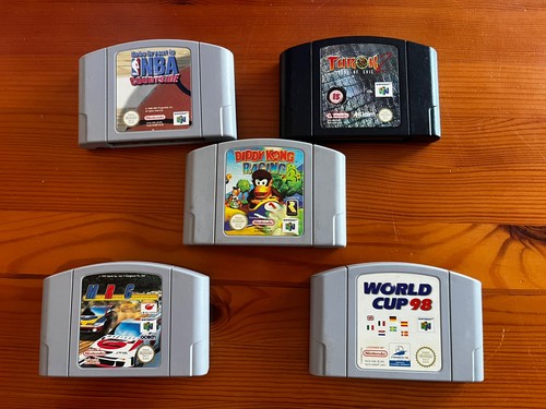 Nintendo n64 5xgame - n64, bundle