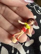 1999 Polly Pocket Doll Vintage Gymfest Trampoline Lila Bluebird FIGURE ONLY