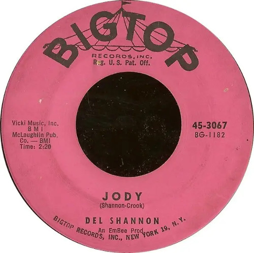 Del shannon runaway vinyl - del,